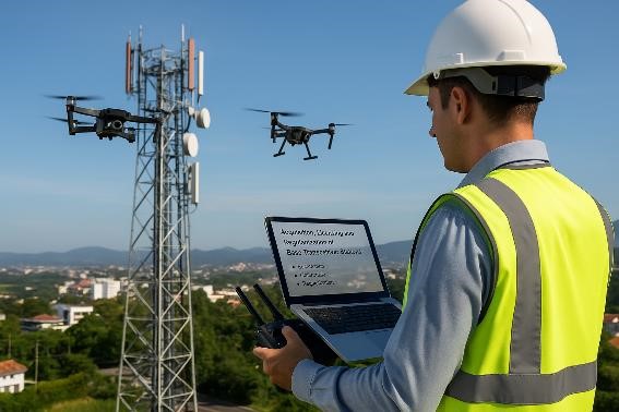 Vistoria com Drone